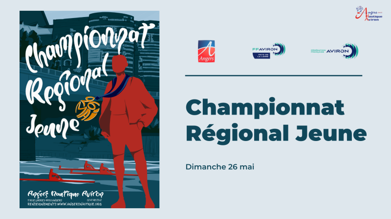 Angers Nautique Aviron accueille le Championnat Régional Jeune